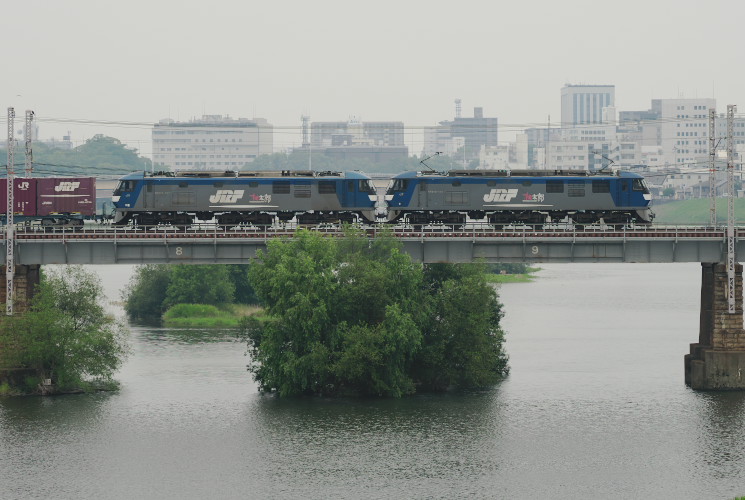 ２０７７列車（西川原～岡山）