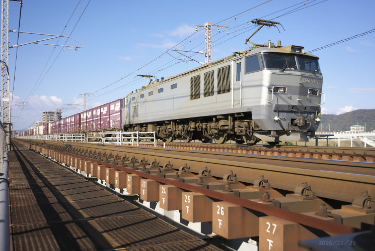 ＥＦ５１０－５０９（２０８０列車）岡山～西川原