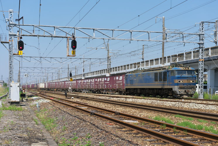 ２０８０列車（高島～東岡山）ＥＦ５１０－５０５