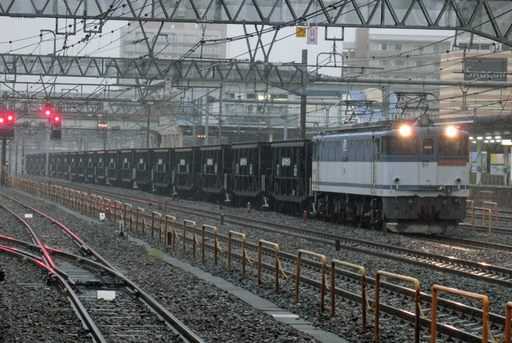 石炭列車（ＥＦ６６　１０７）与野～中浦和
