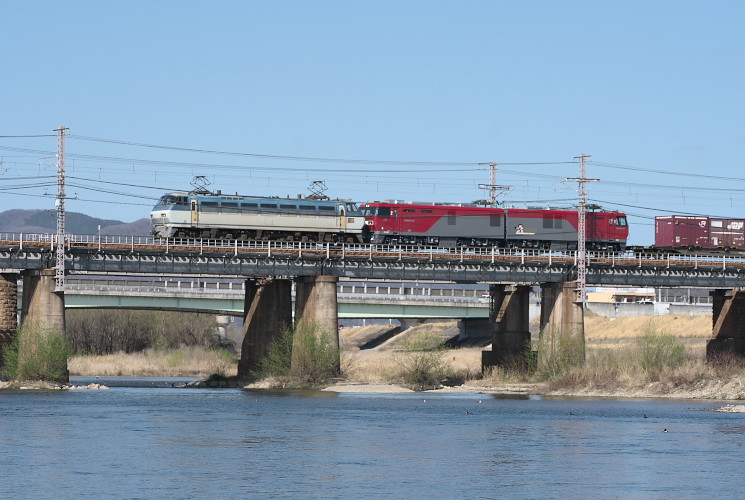 ＥＦ６６＋ＥＨ５００（西川原～岡山）