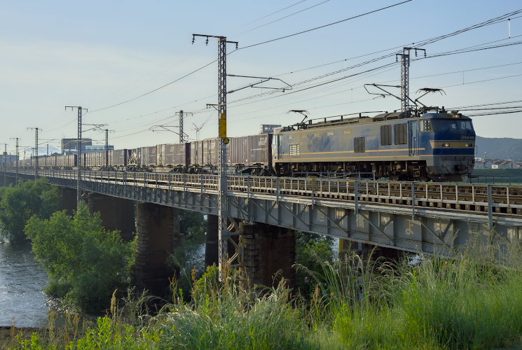 ＥＦ５１０－５０５（２０７５列車）