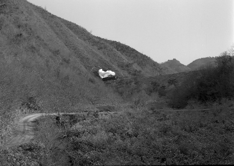 ８６２０形の牽く旅客列車（備後落合～道後山）芸備線