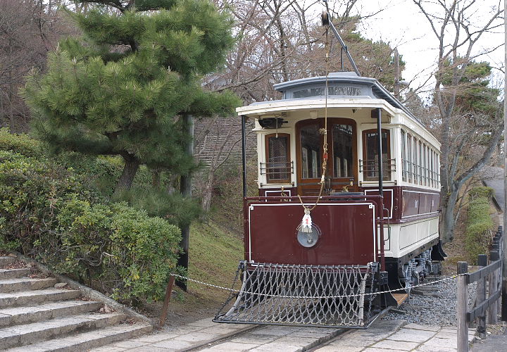 “京都市電”１号（博物館明治村）