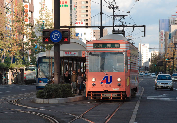 岡山電軌７４０１号