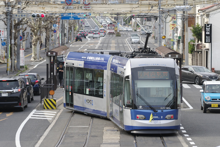 チャギントン電車（東山車庫）