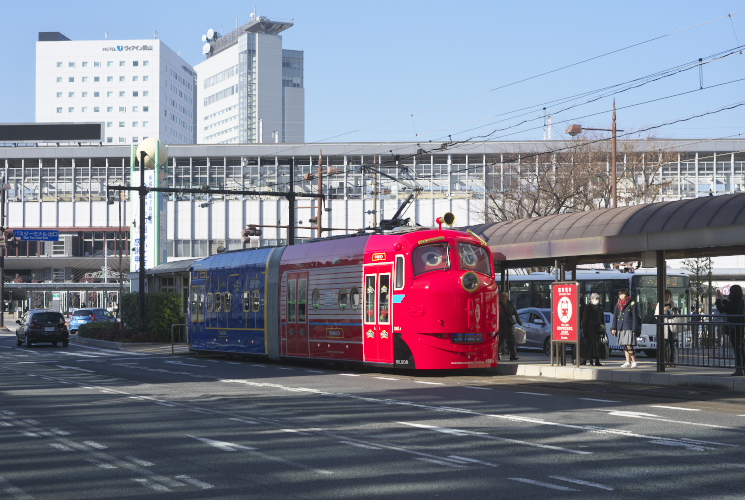 チャギントン電車（東山車庫）