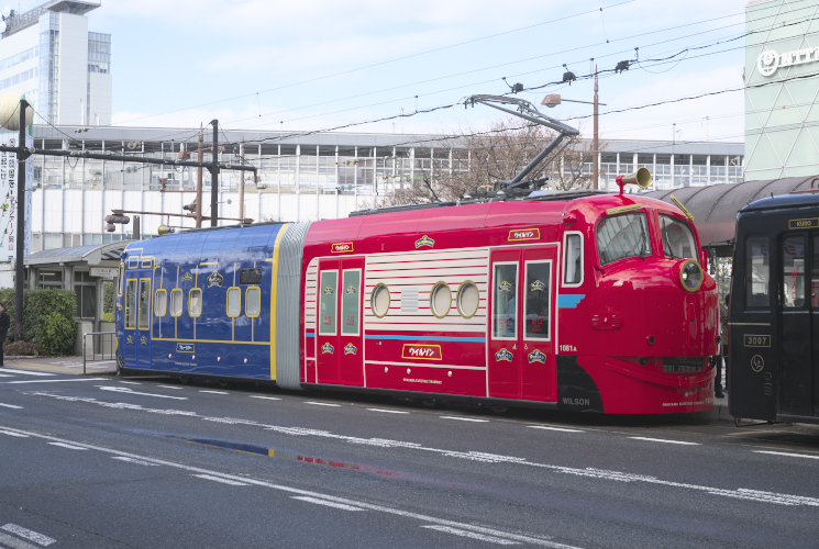 チャギントン電車（岡山駅前）