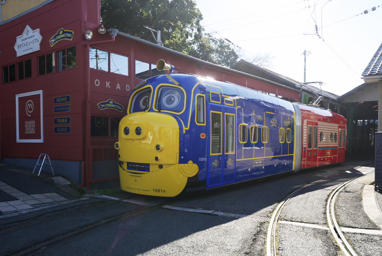 東山車庫（岡電１０８１号）チャギントン