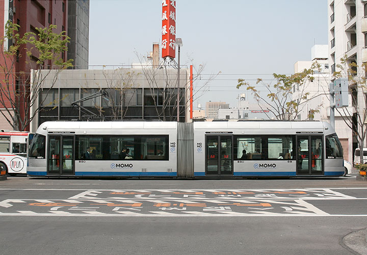 岡電９２０１号（新西大寺町筋～田町）