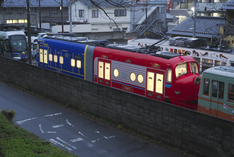 岡電９２００形，１０８１号，チャギントン電車