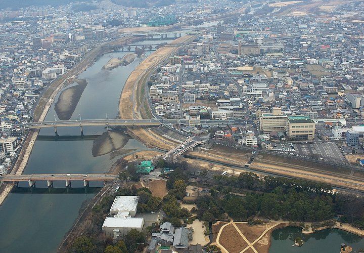 西大寺鉄道後楽園～森下線路跡（浜郵便局付近）