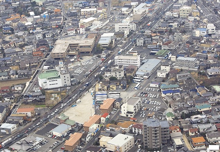 西大寺鉄道森下駅付近跡