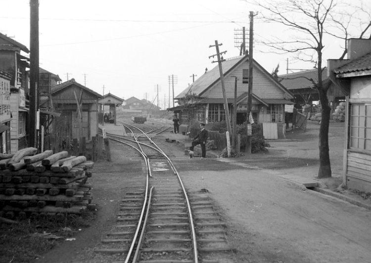 財田駅（西大寺鉄道）