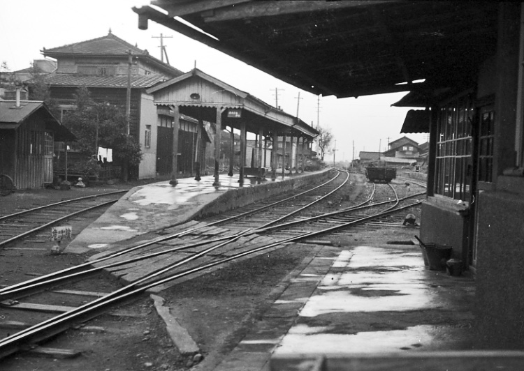 財田駅（西大寺鉄道）
