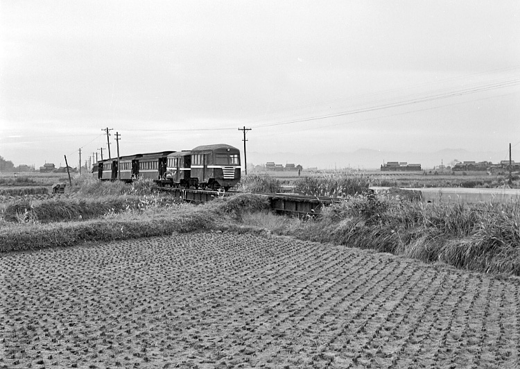 西大寺鉄道　朝の通勤通学列車（大多羅～長利）