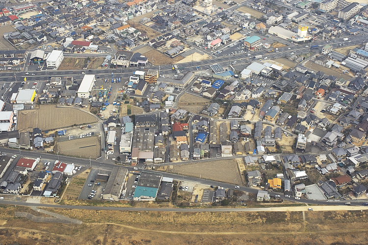 三蟠鉄道跡地（上平井停留場付近）