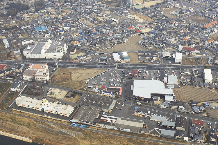 三蟠鉄道跡地（上平井停留場付近）