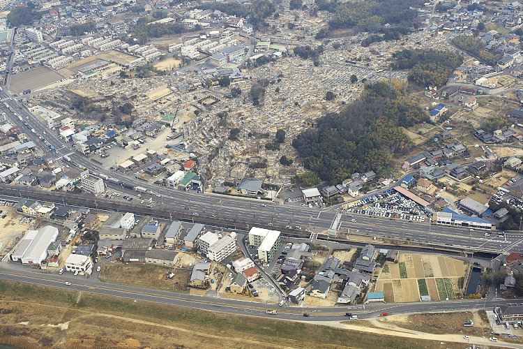 三蟠鉄道跡地（湊停留場付近）