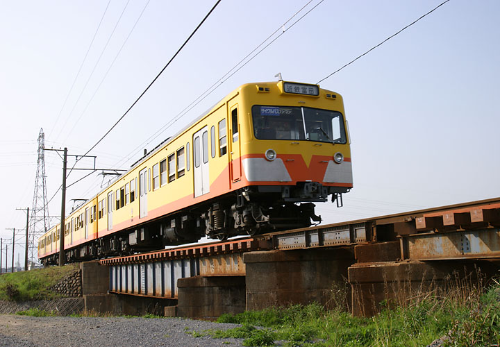 ガーダー橋（三岐鉄道保々付近）