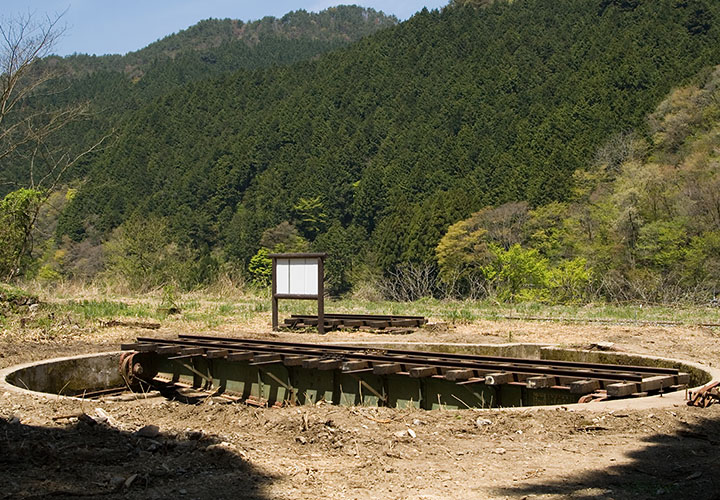 美作河井転車台