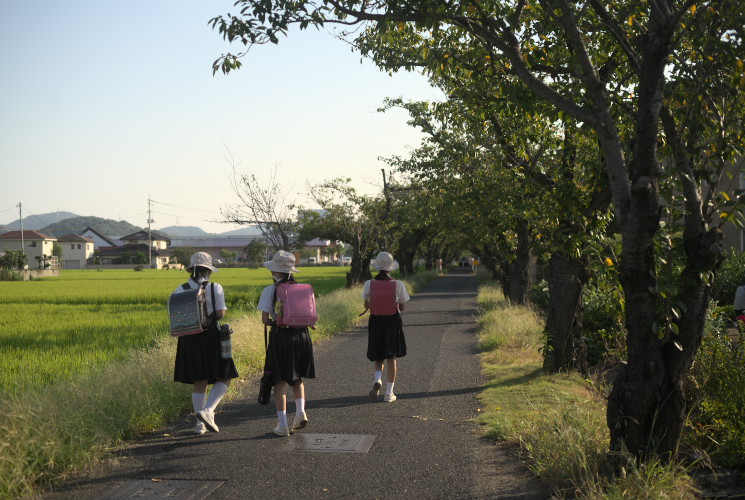 下津井電鉄廃線跡（倉敷市茶屋町）