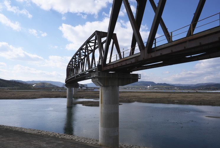 高梁川橋梁（清音~川辺宿）井原鉄道