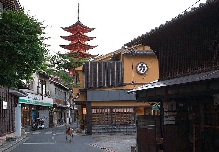 厳島神社？五重塔