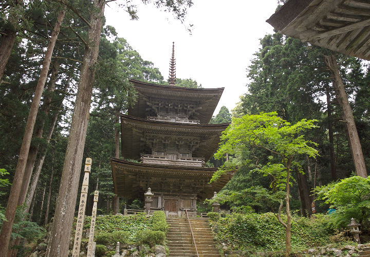 明通寺説明板