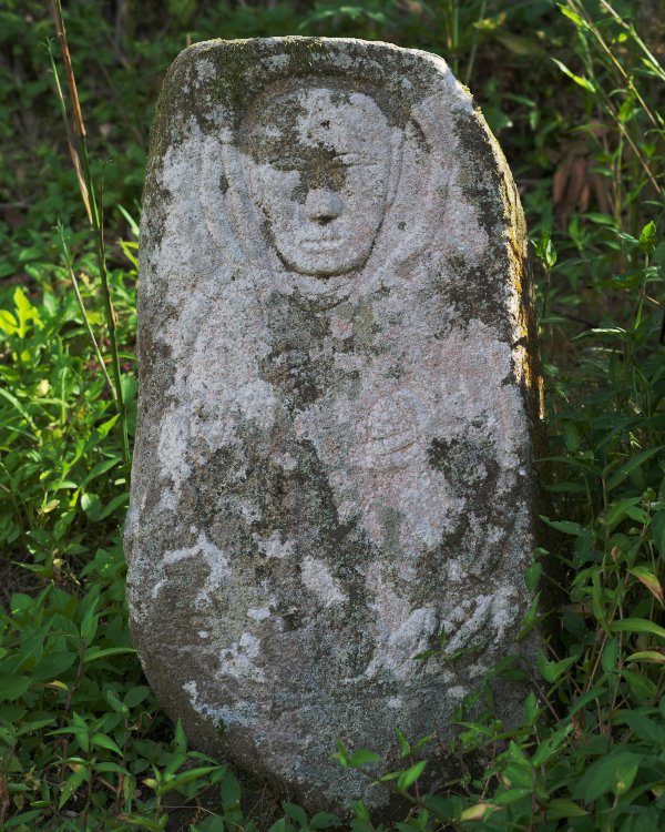 文英石仏（北向地蔵）常楽寺