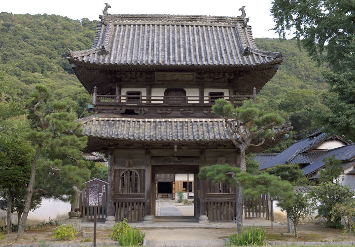 洞松寺山門