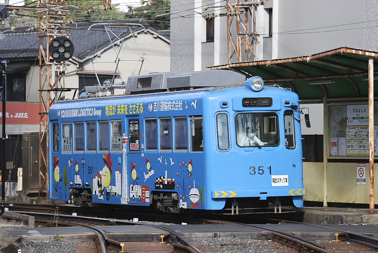 阪堺電軌　モ３５１（住吉）