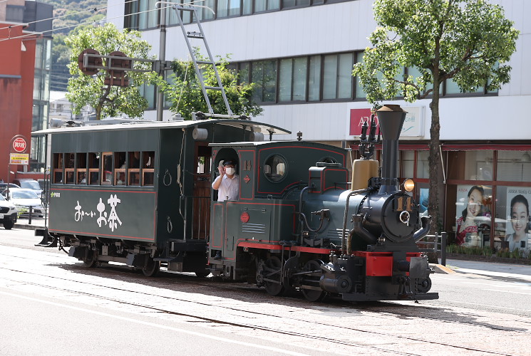 伊予鉄道　１４号ディーゼル機関車（大街道）