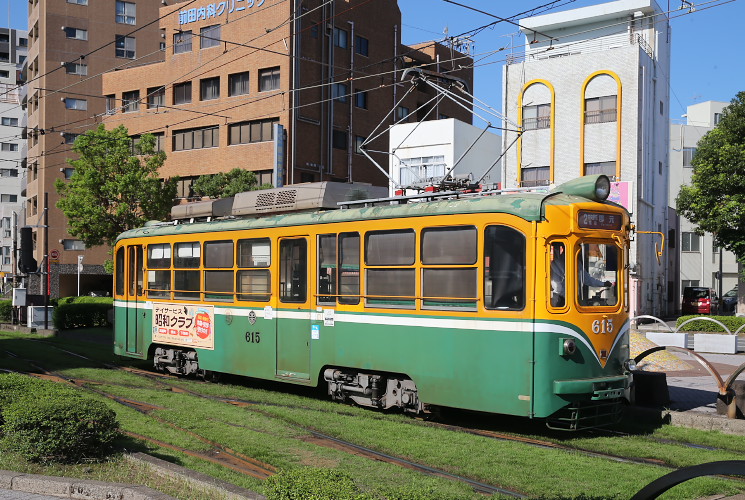 鹿児島市交通局 ９５００形（９５１３号）鹿児島駅前