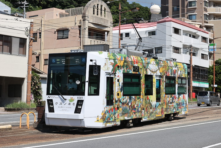 長崎電気軌道 ６００１（蛍茶屋）